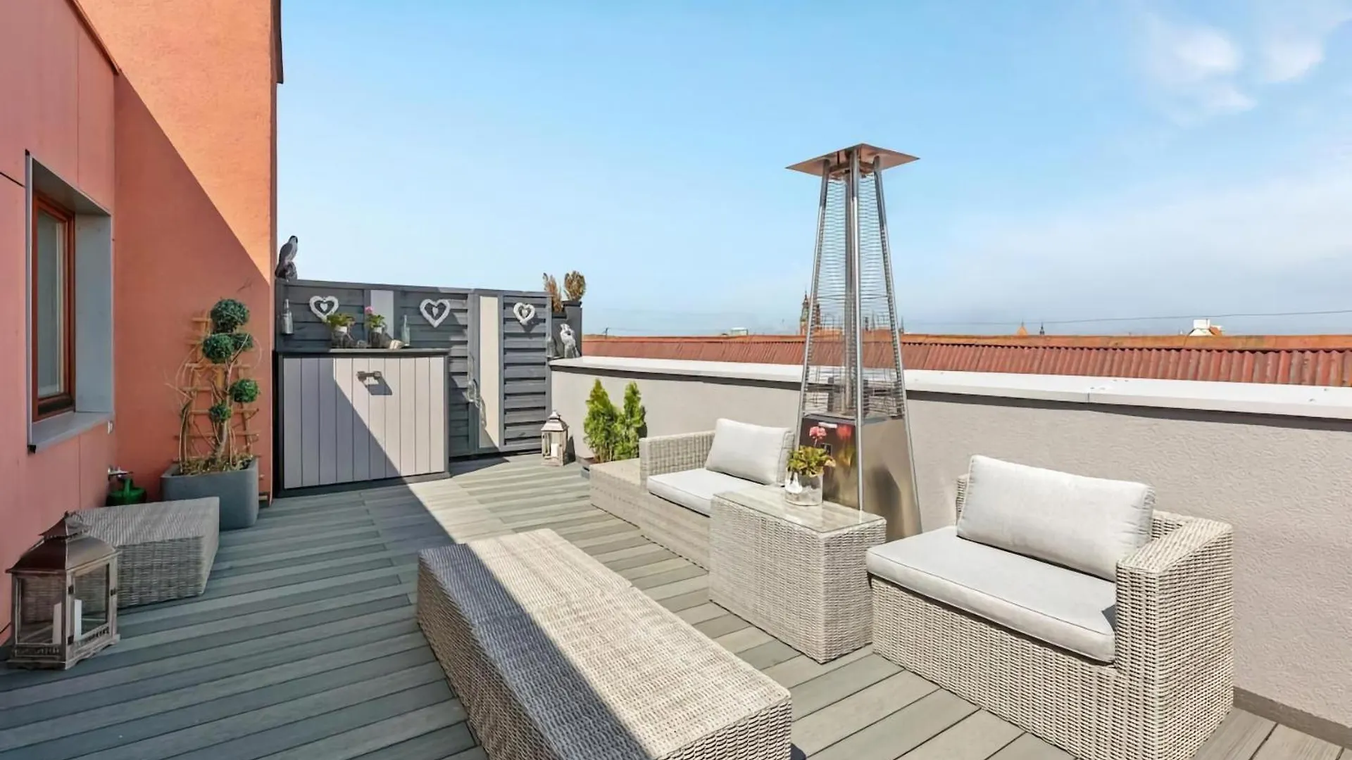 Waterlane Penthouse I Pool I Panoramic View Apartment Gdansk